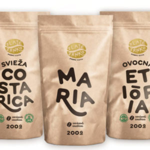 Káva Zlaté Zrnko - Spoznaj na filtrovanú kávu 600g (Mária, Costa Rica, Etiópia)