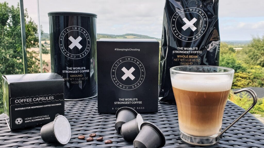 Kompostovatelné kávové kapsle od Black Insomnia - kompatibilní s Nespresso